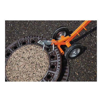 NESTLE Crochet de levage de plaque d'égout  longueur 980-1 480 mm ( 4000818861 )