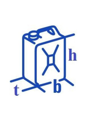 HÜNERSDORFF Bidon double pour carburant PROFI contenu 5,5 + 3 l ( 4000818962 )