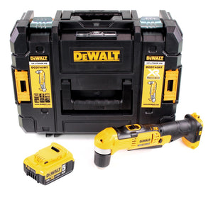 DeWalt DCD 740 18 V Li-Ion Perceuse d'angle sans fil + Malette de transport TSTAK II + 1 x Batterie 5,0 Ah - sans Chargeur