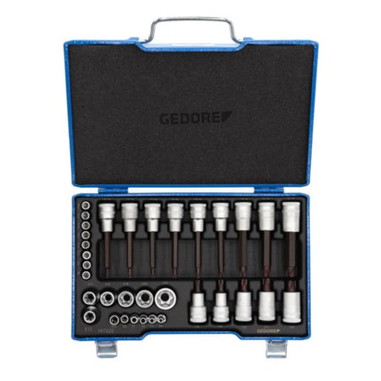 GEDORE Jeu de clés à douille 19 TX 20 34 pièces ( 4000821554 )