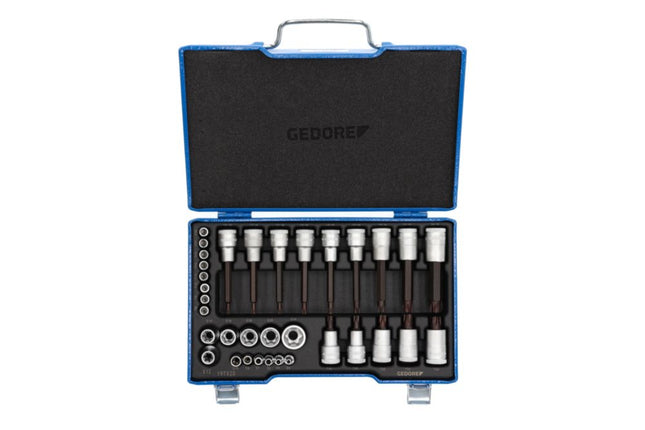 GEDORE Jeu de clés à douille 19 TX 20 34 pièces ( 4000821554 )