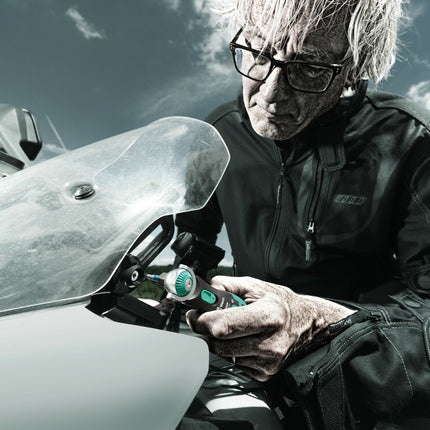 WERA Cliquet pivotant et réversible 8009 Zyklop Pocket Set 1 3/8″ + 1/4 ″ 72 dents ( 4000822450 )