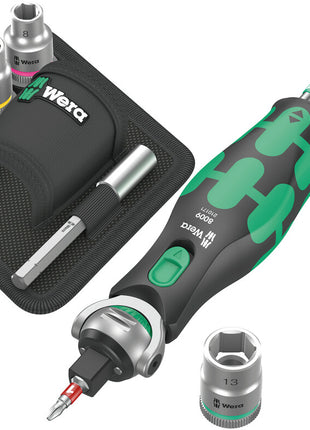 WERA Steckschlüsselsatz 8009 Zyklop Pocket Set 2 19-teilig 3/8″ + 1/4 ″ ( 4000822451 )