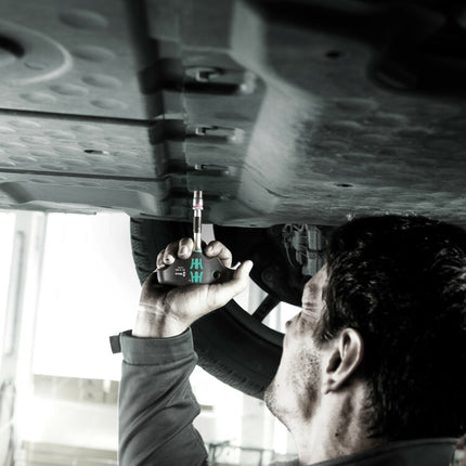 WERA cliquet réversible à levier 411 A RA manche transversal 1/4 ″ dents 80 ( 4000822452 )