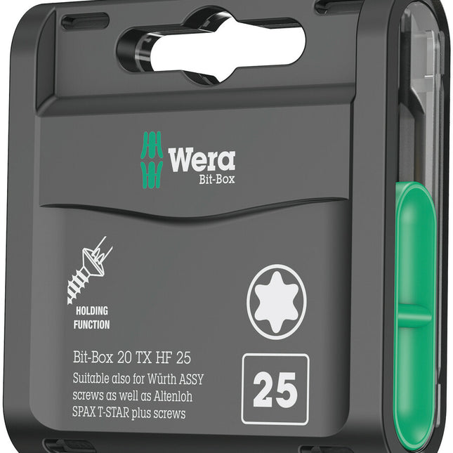 WERA Bit-Box 20 TX HF T 20 Longueur 25 mm ( 4000822458 )