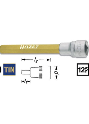 HAZET Douille 986KK 1/2 ″ 6 pans creux ( 4000822760 )