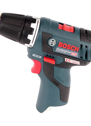 Bosch GSR 12V-20 Professional Akku Bohrschrauber Brushless + L-Boxx + 2x Akku 6,0Ah + 1x Ladegerät + 1x Holzbohrer Set - Toolbrothers