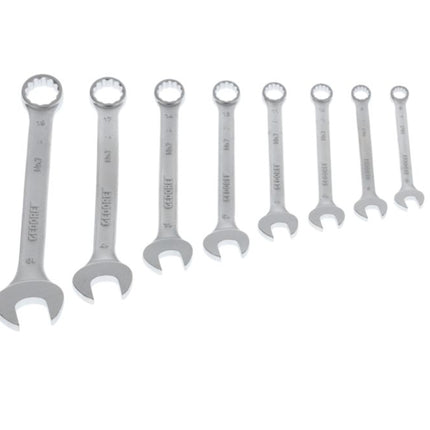 Jeu de clés mixtes GEDORE 7-080 8 pièces ouverture de clé 8-19 mm ( 4000823621 )