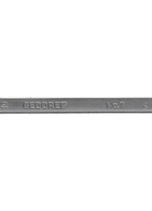 GEDORE Llave combinada 7 SW 10 mm longitud 140 mm (4000823910)