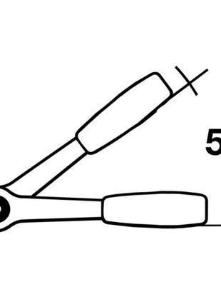 HEYTEC Cliquet réversible 508100-00-6 3/4 po. 72 dents ( 4000824575 )