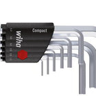 WIHA Jeu de clés mâles coudées 369 KH9 9 pcs. support compact ( 4000825481 )