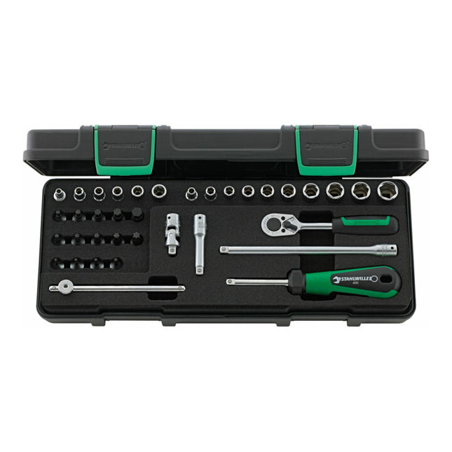 STAHLWILLE Jeu de clés à douille 88TX 36 pièces 1/4 po. ( 4000826286 )