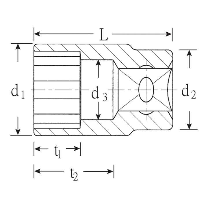 STAHLWILLE Steckschluesseleinsatz 52 1 2 6 kant 4000826329  2 - toolbrothers