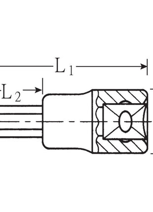 STAHLWILLE Gniazdo 54 1/2 ″ sześciokątne ( 4000826398 )