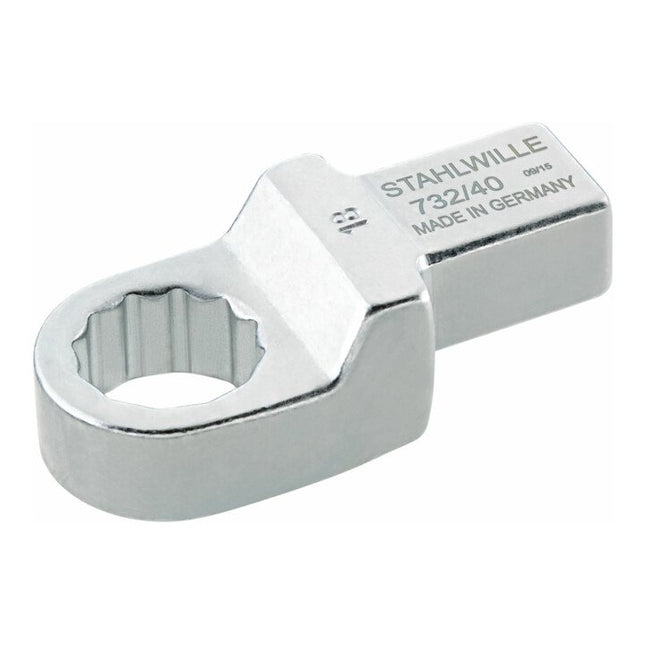 STAHLWILLE Outil à emmancher à anneau 732/40 22 ouverture de clé 22 mm 14 x 18 mm ( 4000826549 )