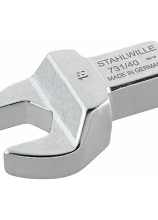 STAHLWILLE Outil à emmancher à mâchoire 731/40 17 ouverture de clé 17 mm 14 x 18 mm ( 4000826574 )