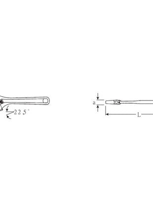 STAHLWILLE Klucz płasko-oczkowy 4026 max. 24 mm ( 4000826640 )