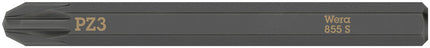 WERA Bit 855 S PZ 3 x 70 mm 1/4 ″ PZ 3 longueur 70 mm ( 4000827262 )