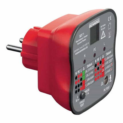 BENNING Testeur de prise SDT 1 pour contrôler prises courant sécurité ( 4000828811 )