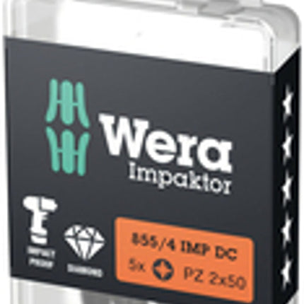 WERA Embout 855/4 IMP DC PZD2 longueur 50 mm ( 4000829273 )