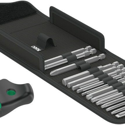 WERA Assortiment d'embouts KK 400 RA Set 1 17 pièces ( 4000829884 )