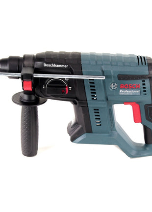 Bosch GBH 18V-20 Professional Akku Bohrhammer mit SDS-plus in Transportbox mit Bosch GDE 16 Plus Professional Staubabsaugsystem mit Hohlbohrkronen Adapter - Toolbrothers