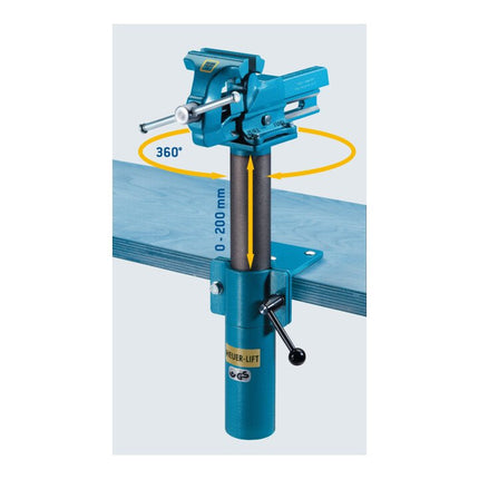 HEUER Dispositif de réglage de la hauteur HEUER Lift pour largeur de mâchoire 100 mm ( 4000830374 )