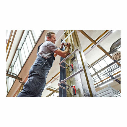 BESSEY Serre-joints tout acier GZ-KG envergure 250 mm col de cygne 120 mm ( 4000831651 )