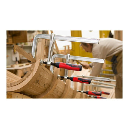 BESSEY Serre-joints tout acier GZ-2K envergure 400 mm col de cygne 120 mm ( 4000831784 )