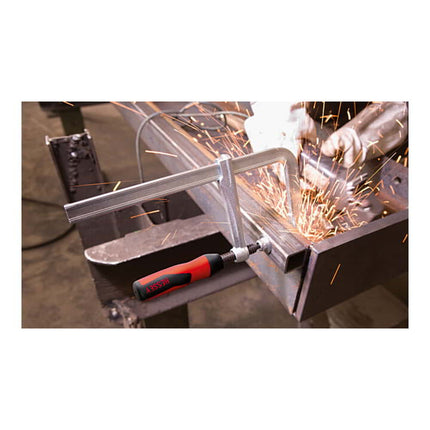 BESSEY Serre-joints tout acier GZ-2K envergure 600 mm col de cygne 120 mm ( 4000831786 )