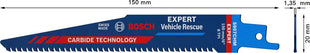 BOSCH Lame de scie sabre Expert Automotive Steel longueur 150 mm largeur 20 mm ( 4000837435 )