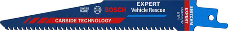 BOSCH Lame de scie sabre Expert Automotive Steel longueur 150 mm largeur 20 mm ( 4000837435 )