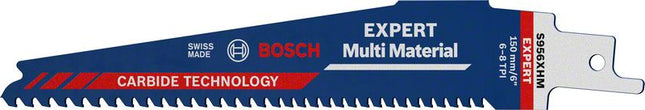 Lame de scie sabre BOSCH Expert Multimaterial longueur 150 mm largeur 25 mm ( 4000837469 )
