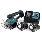 Makita DUM 604 18V Li-ion Akku Grasschere + 2 x BL1860 6,0 Ah Akku + 1 x DC 18 RC Ladegerät - Toolbrothers