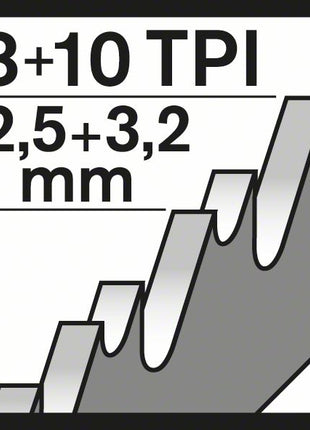 BOSCH Brzeszczot do piły szablastej S 1226 CHF Długość 300 mm Szerokość 25 mm ( 4000837584 )