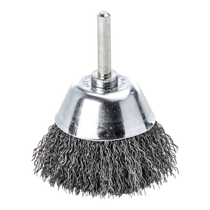 LESSMANN Brosse boisseau  D. 50 mm tige 6 mm épaisseur fil 0,3 mm ( 4000840765 )