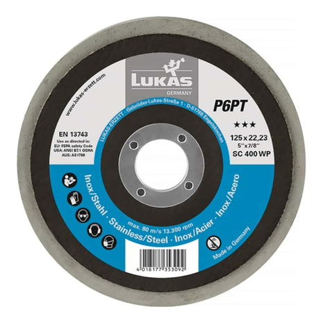 Tarcza polerska LUKAS P6PT Ø 125 mm otwór Ø 22,23 mm ( 4000840860 )