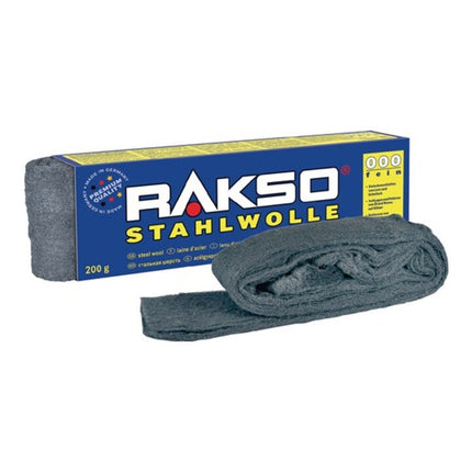 RAKSO Laine d'acier  extra fin 000 ( 4000841800 )