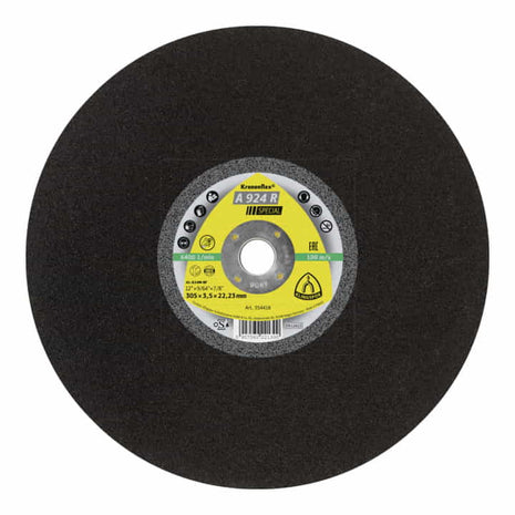 Disco de corte KLINGSPOR A 924 R Especial D356x4mm recto (4000843061)