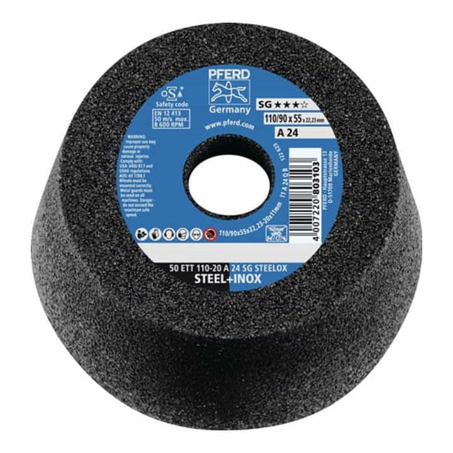 PFERD Meule boisseau ETT SG STEELOX 110/55 mm ( 4000843244 )