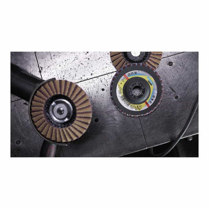 KLINGSPOR Disque à lamelles SMT 850 Kombi D. 125 mm granulation 80 conique ( 4000843528 )