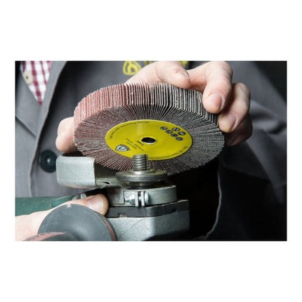 KLINGSPOR Roue de mop de ponçage WSM 617 60 marron ( 4000843651 )