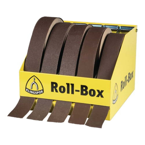 KLINGSPOR Porte-rouleaux ROLL-BOX p.5 rouleaux de 50 mm de large ( 4000844133 )