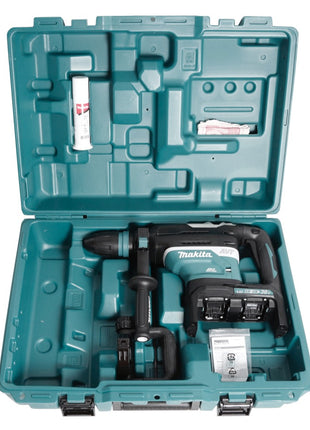 Makita DHR 400 G2U 2 x 18 V / 36 V Li-Ion Akku Bohrhammer Kombihammer SDS-Max im Koffer + 2 x 6,0 Ah Akku - ohne Ladegerät - Toolbrothers