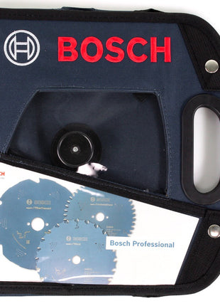 Bosch Professional Kreissägeblatt Tasche klein blau mit Sichtfenster (Ø 130-216 ) ( 1618D00089 ) - Toolbrothers