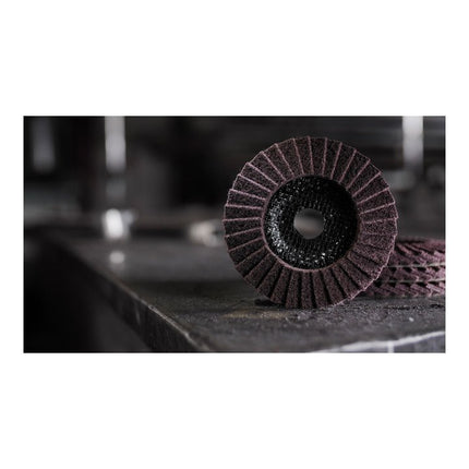 KLINGSPOR Disque à lamelles SMT 800 D. 125 mm granulation très fine conique ( 4000844473 )