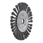 LESSMANN Brosse plate  D. 115 mm perçage épaiss. de fil 0,5 mm ( 4000844927 )