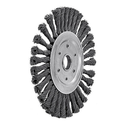 LESSMANN Brosse plate  D. 115 mm perçage épaiss. de fil 0,5 mm ( 4000844927 )