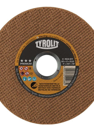 TYROLIT Disque à tronçonner Premium D125x1mm droit ( 4000845531 )