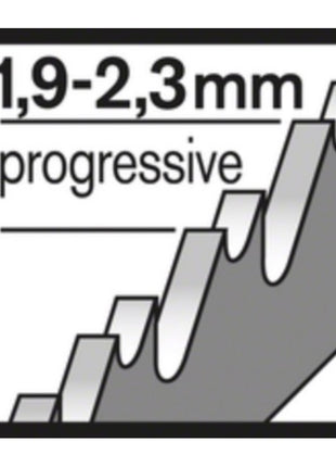 Bosch T 118 B Stichsägeblätter für Metall - 100 Stück, gefräste gewellte Zahnausführung, für Stichsägen mit T-Schaft-Aufnahme - Toolbrothers